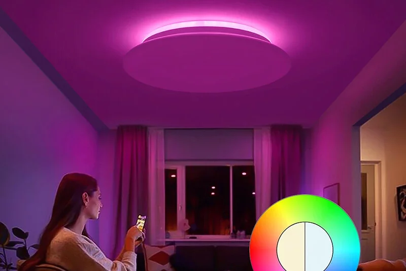 MARPOU Smart hudobná Led stropná lampa