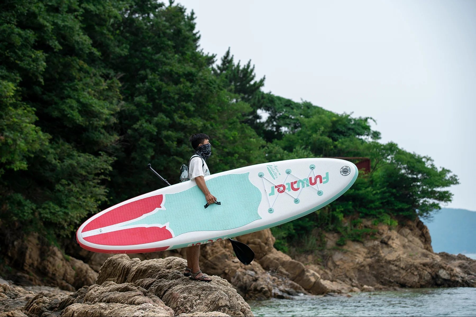 Nová verzia LETO 2022 / FunWater paddleboard 335 x 81 x 15 cm