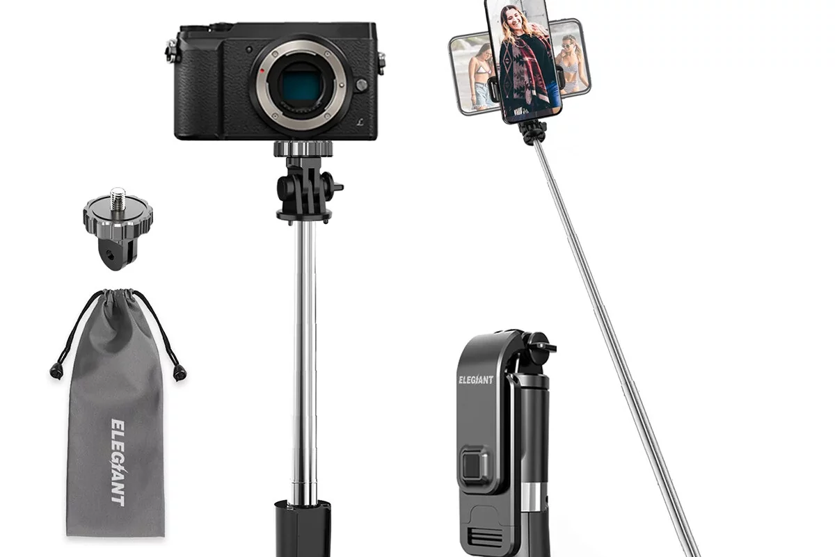 ELEGIANT Bluetooth selfie selfie statív Monopod 360 °otočný