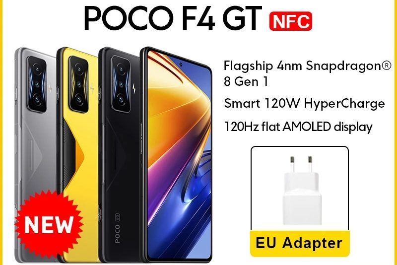 New POCO F4 GT Global Version 12GB + 256GB