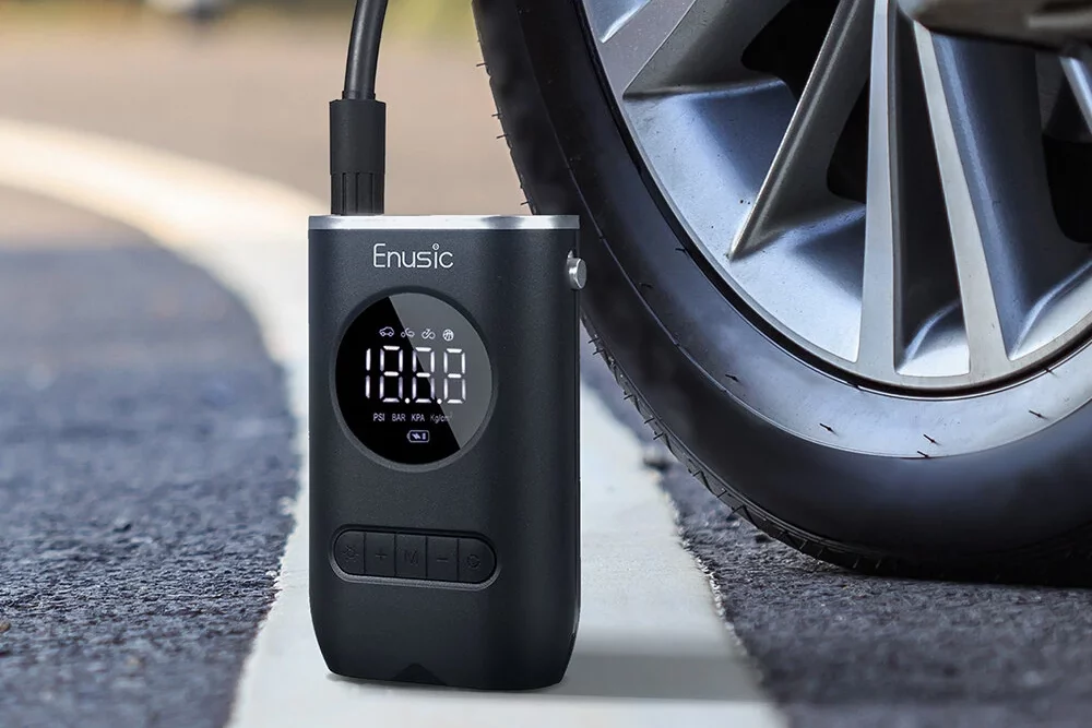 iMars® Enusic™ 4000mAh 150PSI OLED displej AKU pumpa